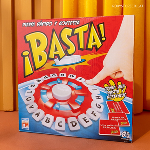 JUEGO DE MESA, BASTA - PIENSA RÁPIDO Y CONTESTA