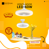 FOCO VENTILADOR - LED 60W