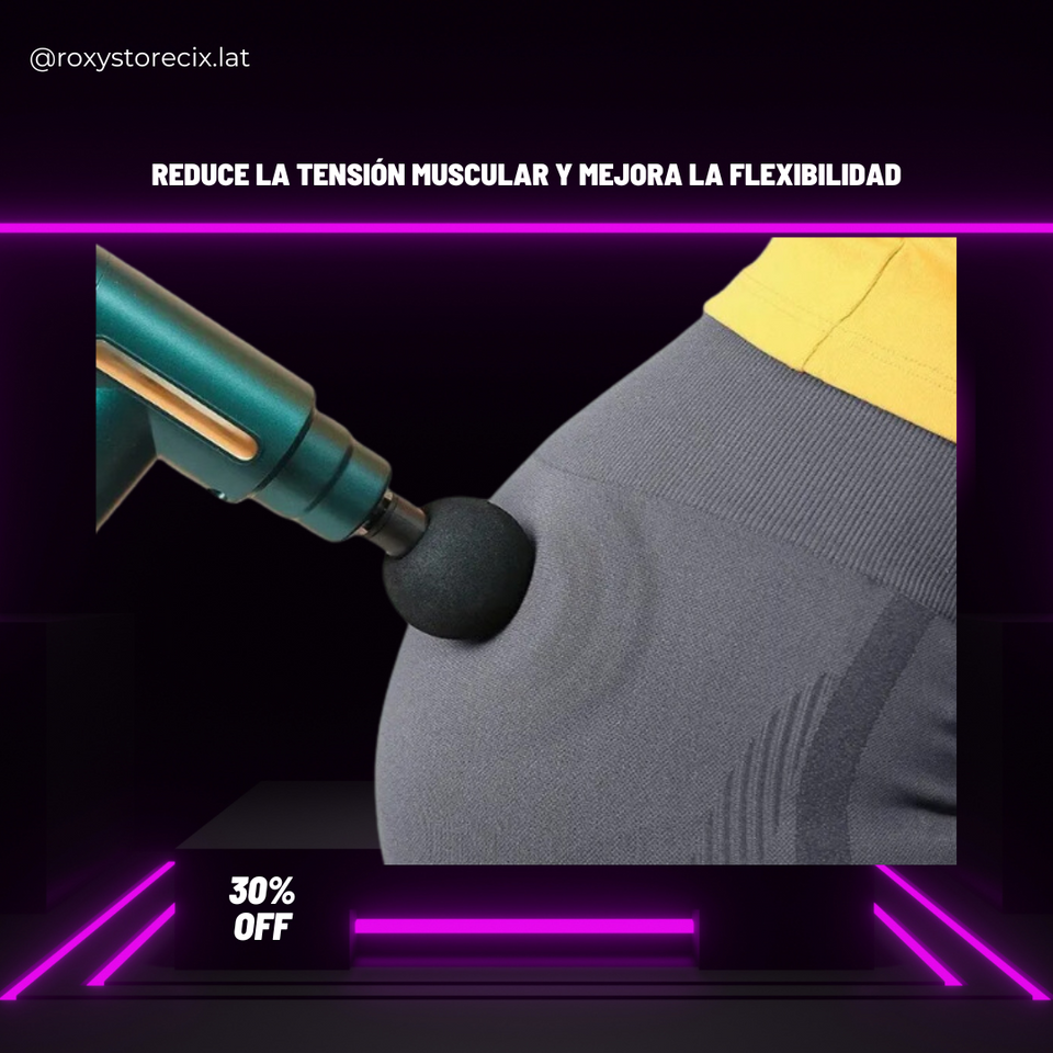 Pistola Masajeador Moscular y Fascial Gun 2024
