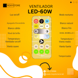 FOCO VENTILADOR - LED 60W
